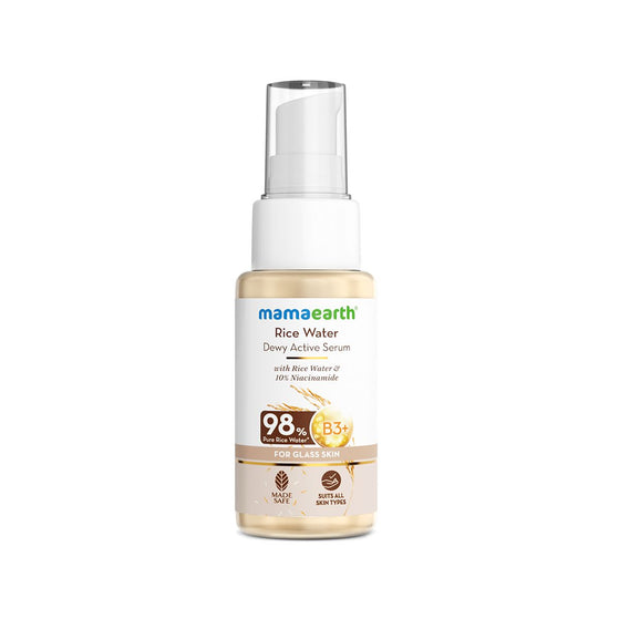 Rice Water Dewy Active Serum With Rice Water & 10% Niacinamide For Glass Skin - 10 ml