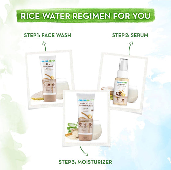 Rice Water Dewy Active Serum With Rice Water & 10% Niacinamide For Glass Skin - 50 ml