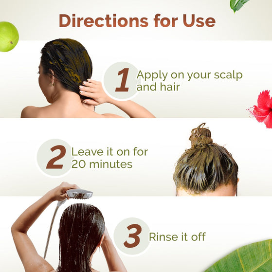 Kerala Thaali Pre-Shampoo Hair Mask with Power of 12 Herbs for Thick & Long Hair - 200 g