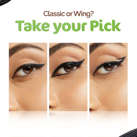 Soothing Waterproof Eyeliner with Almond Oil & Castor Oil for 10 Hour Long Stay - 3.5 ml