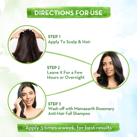 Rosemary Hair Growth Oil with Rosemary & Methi Dana for Promoting Hair Growth - 200 ml