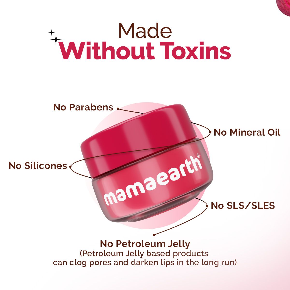 Beetroot Moisture Therapy Lip Balm with Beetroot & Hyaluronic Acid for Dry & Chapped Lips- 15 g