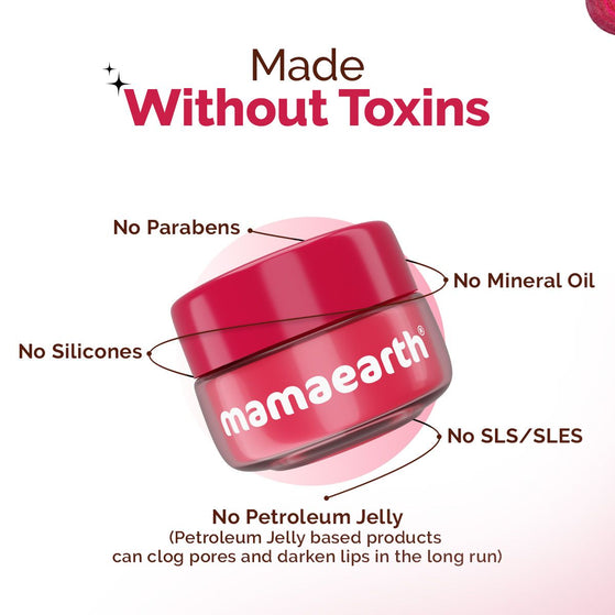 Beetroot Moisture Therapy Lip Balm with Beetroot & Hyaluronic Acid for Dry & Chapped Lips- 15 g (Pack of 2)