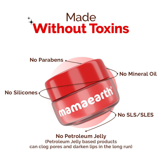 Cherry Moisture Therapy Lip Balm with Cherry & Vitamin E for Dry & Chapped Lips- 15 g