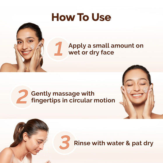 Chia Calming Face Cleanser with Chia Seed & Ceramides for Dry & Sensitive Skin - 180 ml