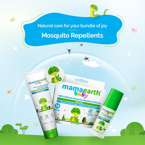 Natural Mosquito Repellent Patches, 24pcs