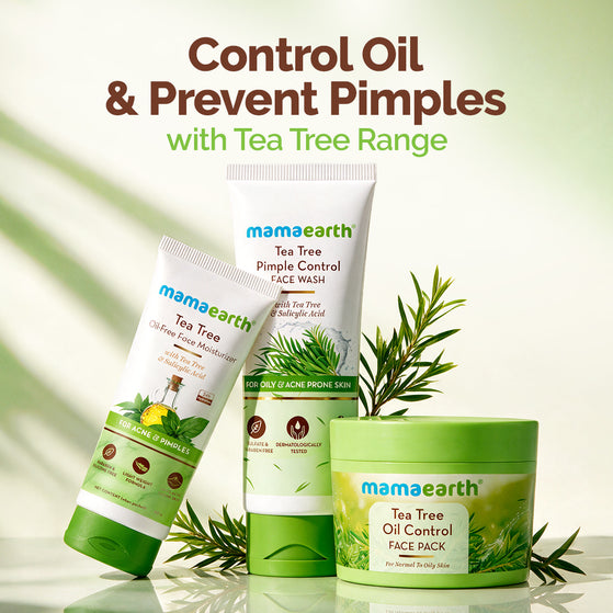 Tea Tree Pimple Control Face Wash with Tea Tree & Salicylic for Oily & Acne-Prone Skin - 250ml