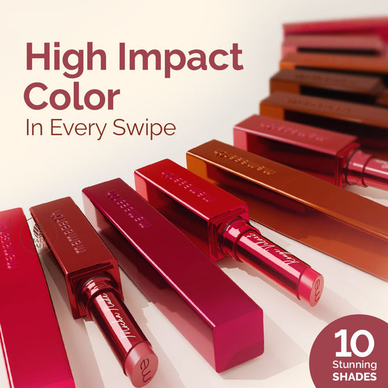 Luxe Matte Long Stay Lipstick with Passion Fruit Oil & Vitamin E -2g | Vintage Rose