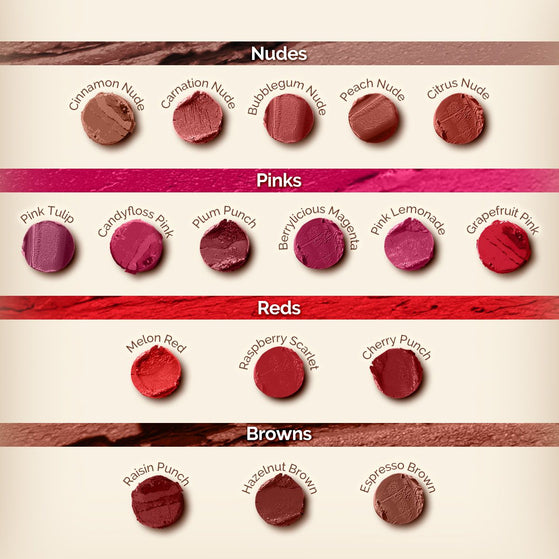 Moisture Matte Long Stay Lipstick - 2g | Plum Punch