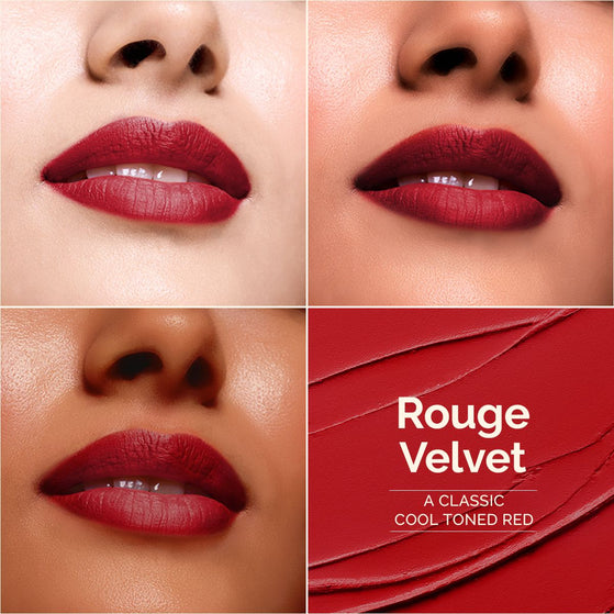 Luxe Matte Long Stay Lipstick with Passion Fruit Oil & Vitamin E -2g | Rouge Velvet