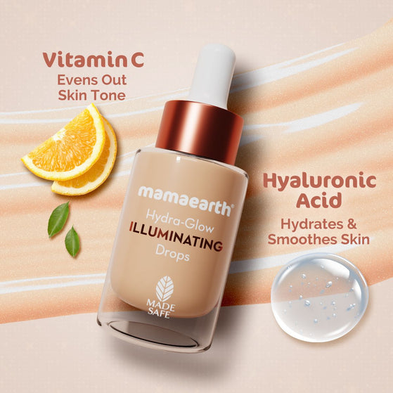 Hydra-Glow Illuminating Drops with Vitamin C & Hyaluronic Acid - 15ml