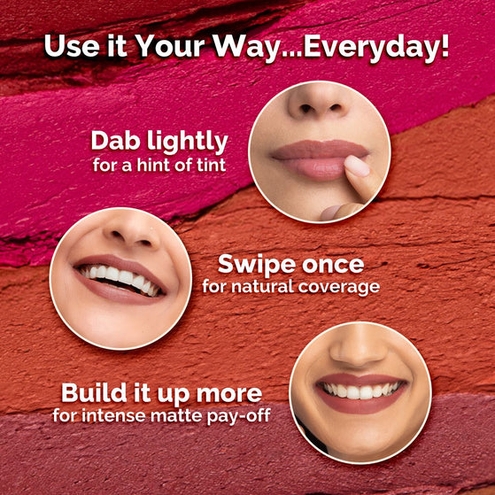 Moisture Matte Long Stay Lipstick Gift Set - Nude Perfection