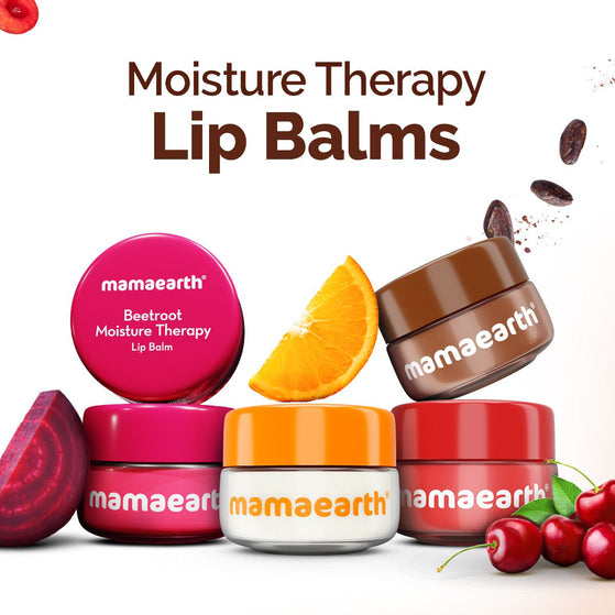 Cocoa Moisture Therapy Lip Balm with Cocoa Butter & Coffee for Dry & Chapped Lips 15 g (Pack of 2)