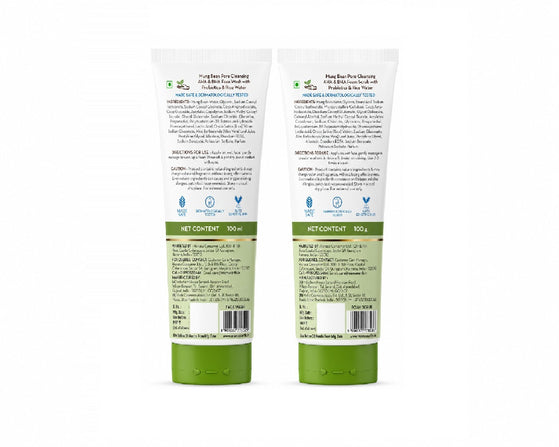 Mamaearth Mung Bean Pore Cleansing Duo