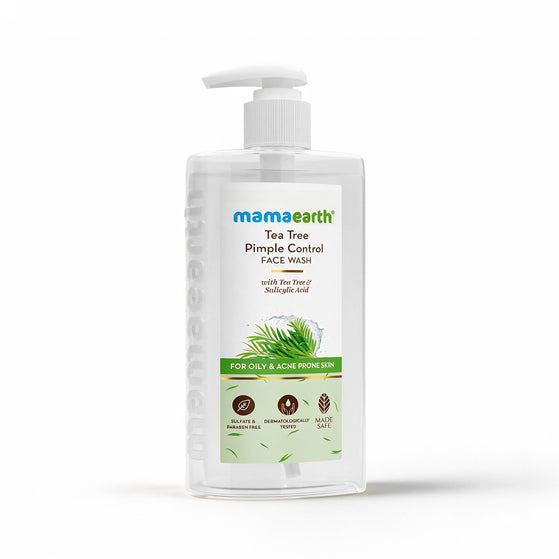 Tea Tree Pimple Control Face Wash with Tea Tree & Salicylic for Oily & Acne-Prone Skin - 250ml