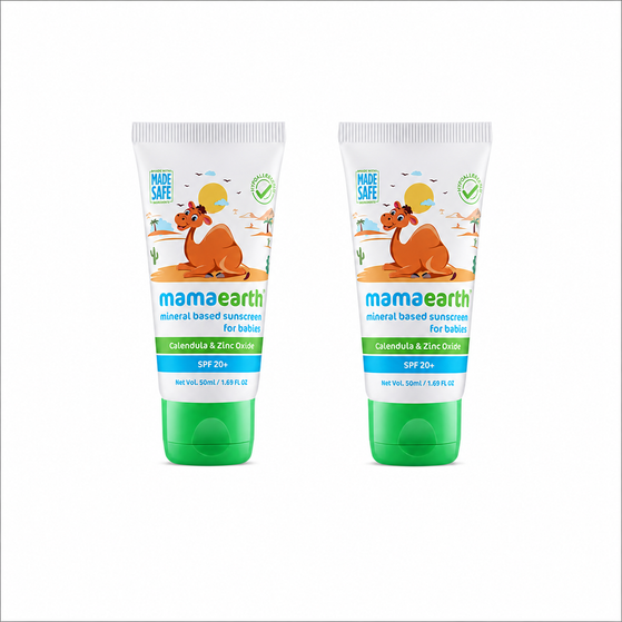 Mineral Based Sunscreen 50ml (Pack of 2)