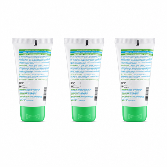 Mineral Based Sunscreen 50ml (Pack of 3)