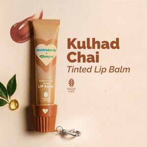 Mamaearth X Chaayos Kulhad Chai Tinted Lip Balm - 10g