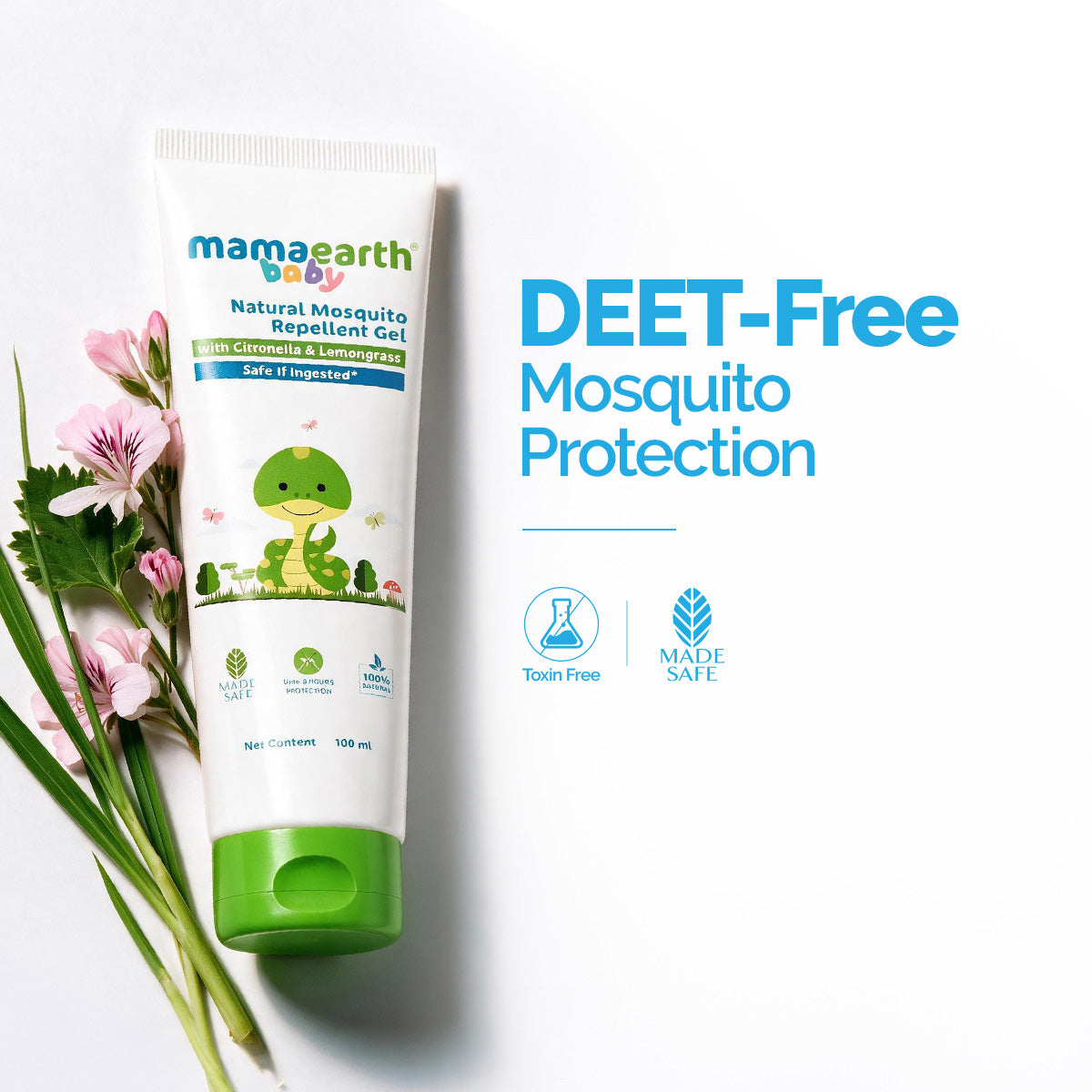 Natural Mosquito Repellent Gel - 100 ml