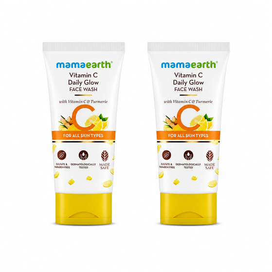 Vitamin C Face Wash with Vitamin C and Turmeric – 150ml (Pack of 2)