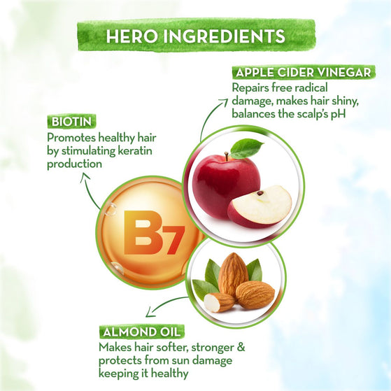 Apple Cider Vinegar Conditioner with Almond and Biotin
