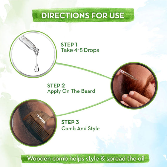 How To Use Mamaearth Almond Beard Oil