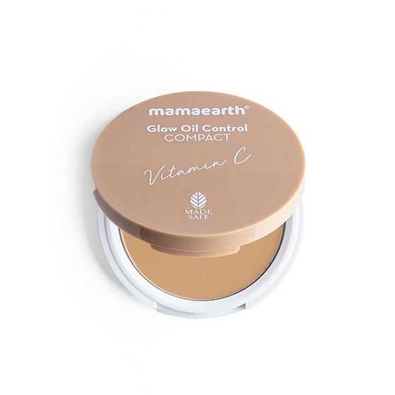 Glow Oil Control Compact With SPF 30 - 9g | Almond Glow