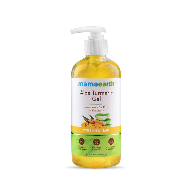 Aloe Turmeric Gel for Skin and Hair 300ml (Saver Pack, get 20% extra)