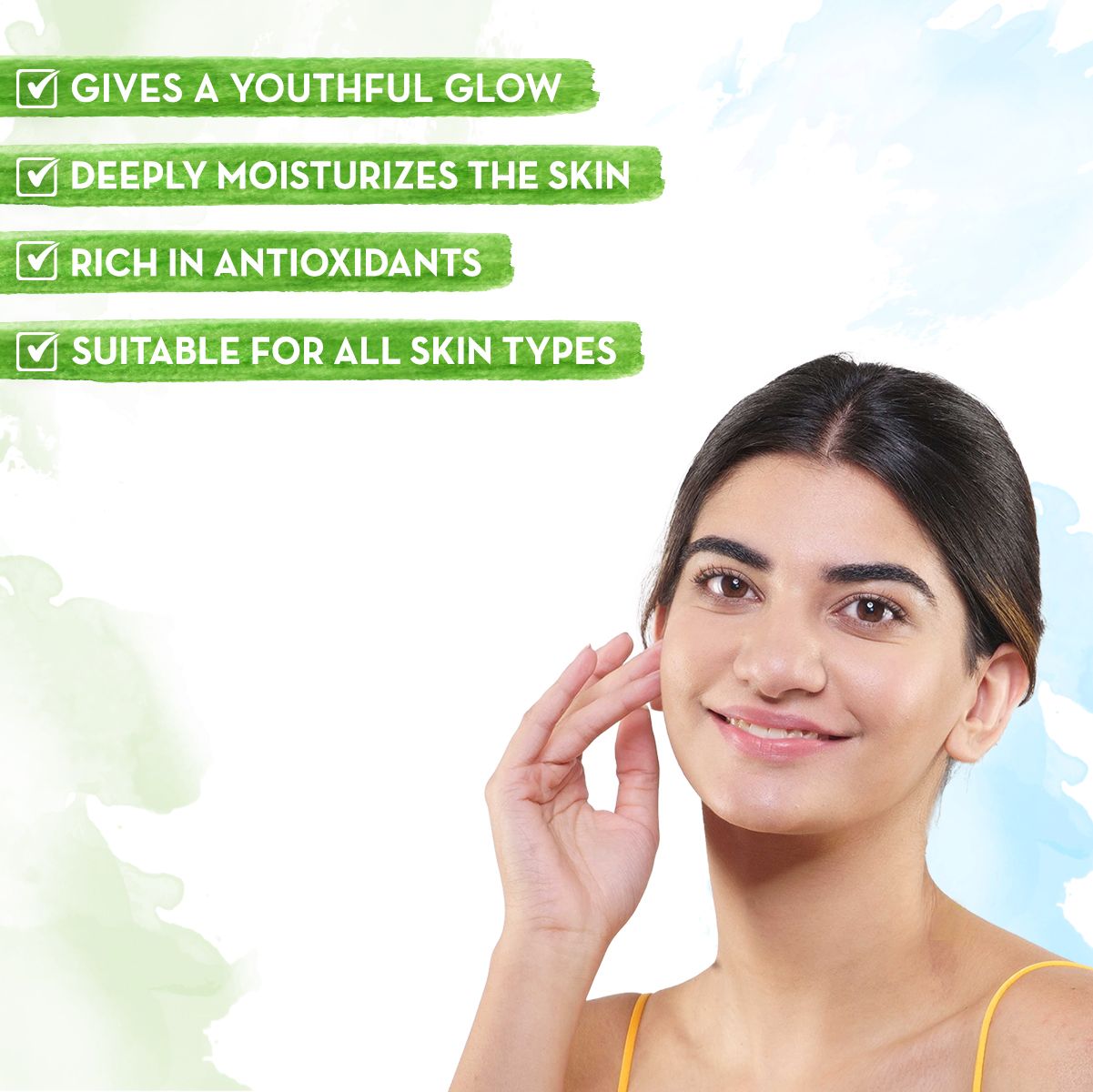Aloe Ashwagandha Gel with Aloe Vera & Ashwagandha for a Youthful Glow - 300 ml