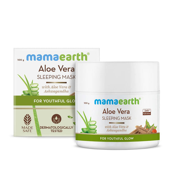 Aloe Vera Ashwagandha Sleeping Mask