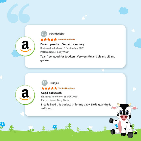 Milky Soft Baby Body Wash customer reviews