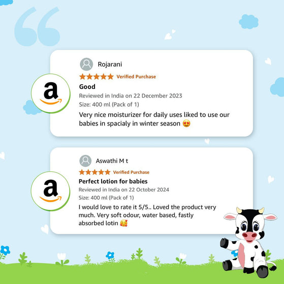 Milky Soft Baby Body Lotion customer reviews Amazon