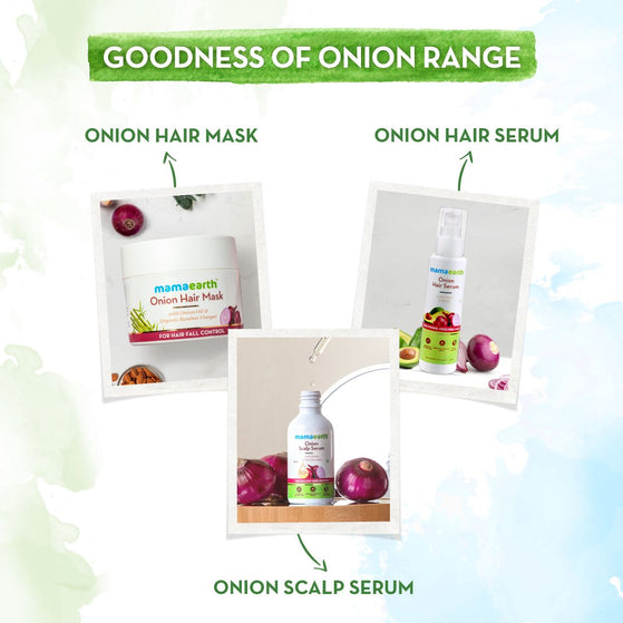 Goodness Of Onion Range Of Mamaearth