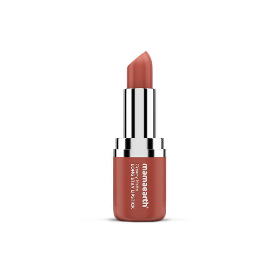 Creamy Matte Long Stay Lipstick with Murumuru Butter and Vitamin E - 4.2g | Apricot Taupe