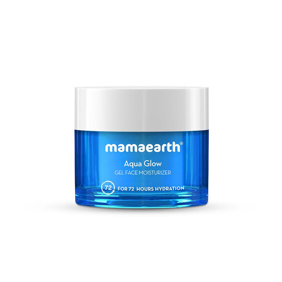 Aqua Glow Gel Face Moisturizer With Himalayan Thermal Water and Hyaluronic Acid for 72 Hours Hydration - 100ml
