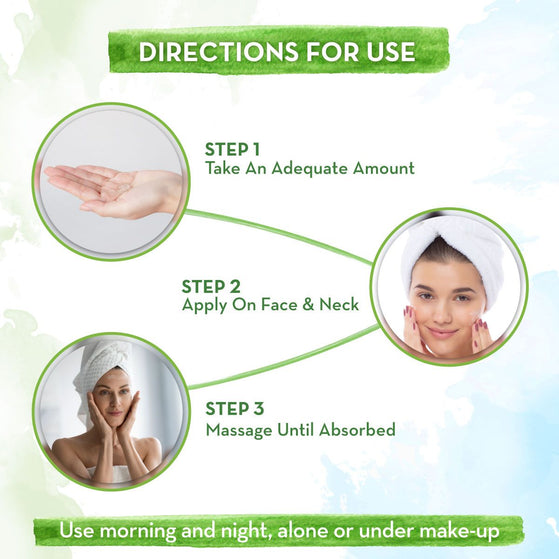 how to use Aqua Glow Gel Face Moisturizer With Himalayan Thermal Water and Hyaluronic Acid