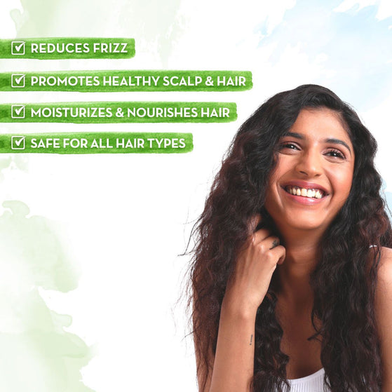 Argan Hair Oil moisturises & nourishes hair