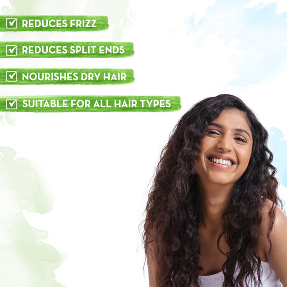 Argan Conditioner with Argan and Apple Cider Vinegar for Frizz-Free and Stronger Hair