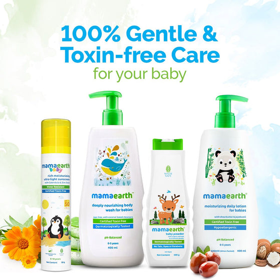 Mamaearth Baby 99% Pure Water Gentle Towel Wipes - 72 pcs