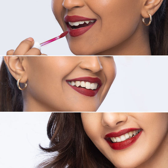 naturally matte cherry liquid lipstick