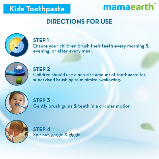 Sulfate Free Awesome Orange Toothpaste For Kids With Fluoride
