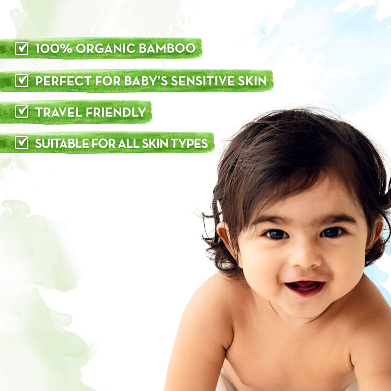 Organic Bamboo Based Baby Wipes