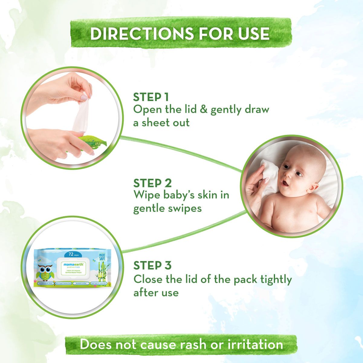 Organic Bamboo Based Baby Wipes