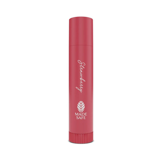 Nourishing Tinted 100% Natural Lip Balm with Vitamin E and Strawberry for Dry & Chapped Lips - 4 g