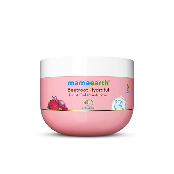 Beetroot Hydraful Light Gel Moisturizer with Beetroot & Hyaluronic Acid for Hydrated Pink Glow - 200 g
