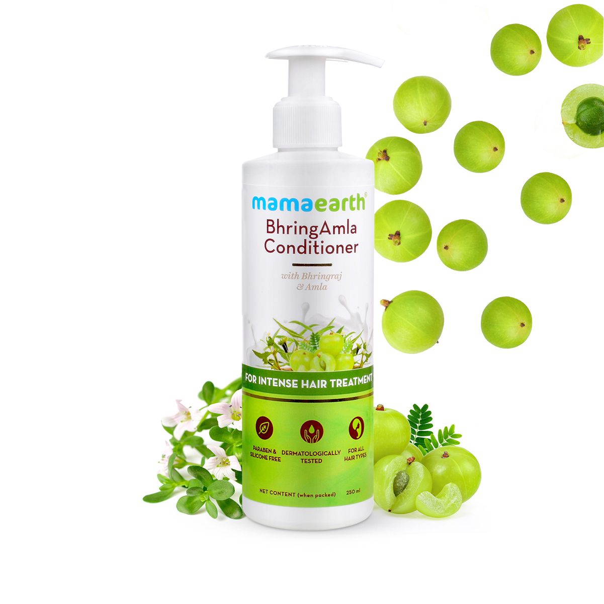  Mamaearth BhringAmla Conditioner with Bhringraj 