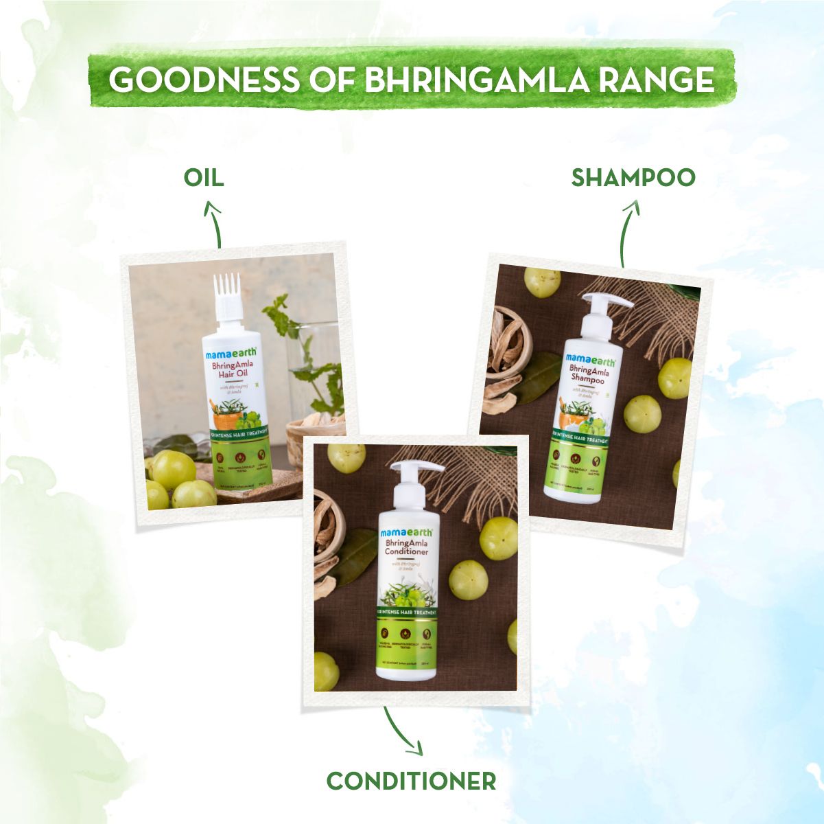 BhringAmla Hair Mask with Bhringraj and Amla for Intense Hair Treatment - 200 g