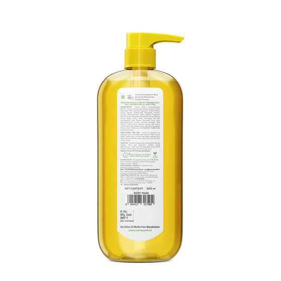 Vitamin C Moisturizing Body Wash with Vitamin C & Refreshing Lemon for Skin Illumination - 500 ml