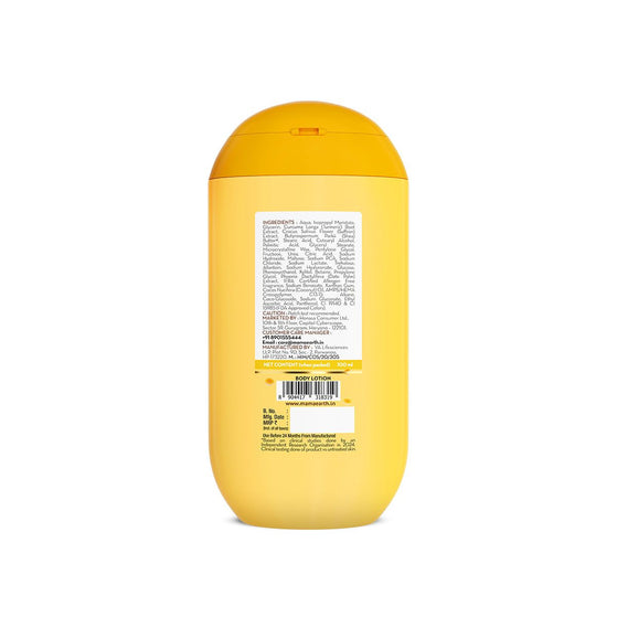 Mamaearth Ubtan Moisturizing Body Lotion with Turmeric & Saffron for Glowing Skin - 100 ml