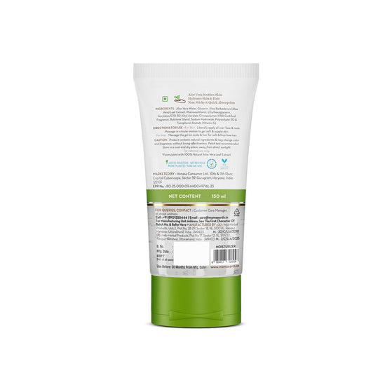 Aloe Vera Gel with 100% Natural Aloe Vera & Vitamin E for Skin & Hair - 150 ml